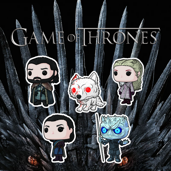 Game of Thrones Vinyl Sticker Pack
