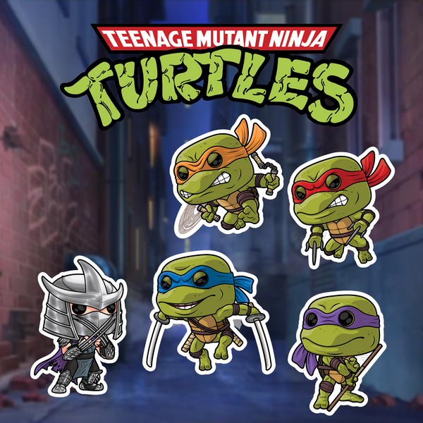 Teenage Mutant Ninja Turtles Vinyl Sticker Pack