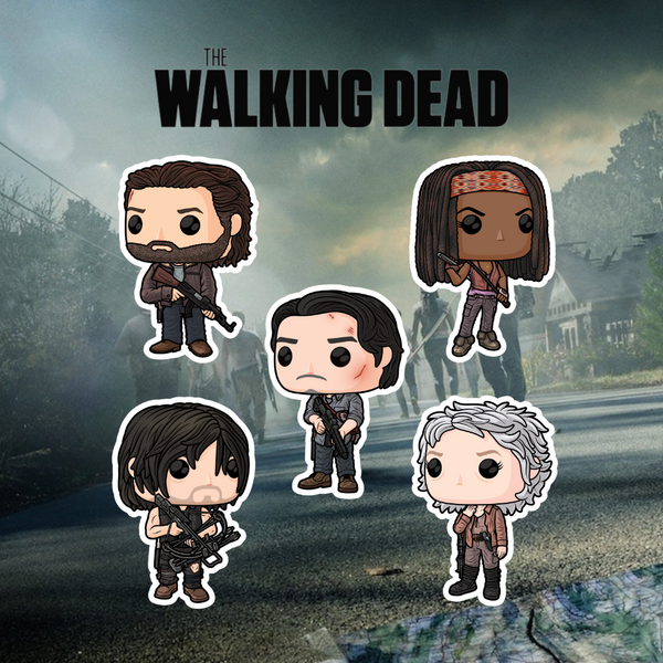The Walking Dead Sticker Pack