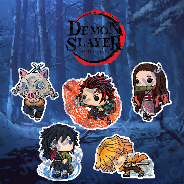 Demon Slayer: Kimetsu no Yaiba Vinyl Sticker Pack