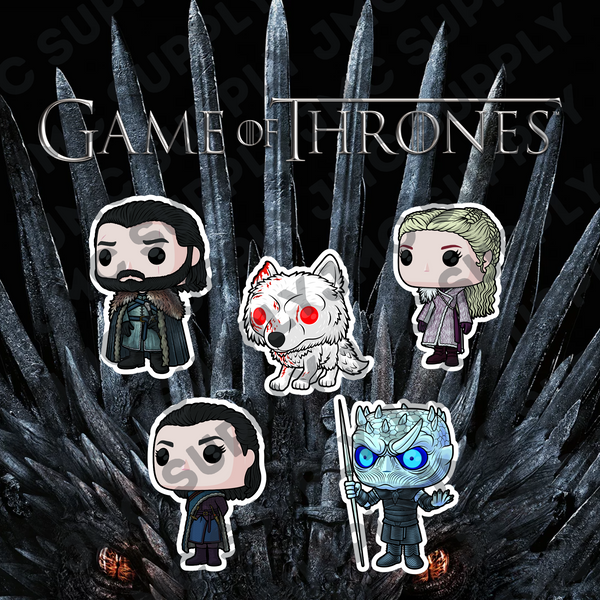 Game of Thrones Vinyl Sticker Pack